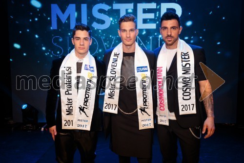 Mister Slovenije 2017 je Majk Peroša