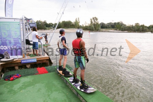 Wake Park Dooplek, uradna otvoritev vlečnice