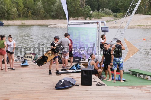 Wake Park Dooplek, uradna otvoritev vlečnice