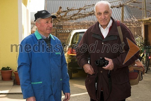 Jože Steyer in Ludvik Kramberger, novinar