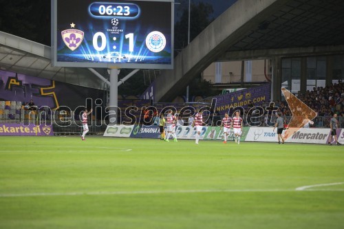Maribor – Zrinjski Mostar, nogometna tekma, kvalifikacije za Ligo prvakov