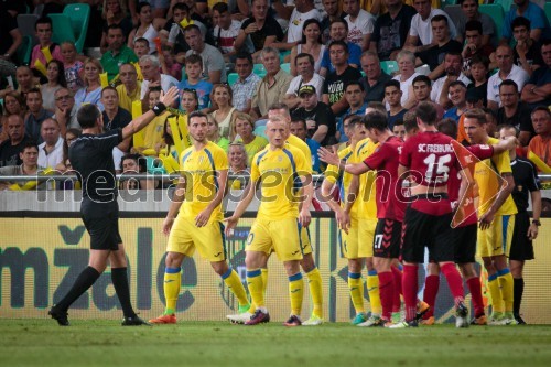 Nogometna tekma Domžale - Freiburg, kvalifikacije za Evropsko ligo