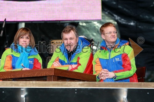 Katja Kogej, Fabjan Vičič in Jure Boltar, Hit d.d.