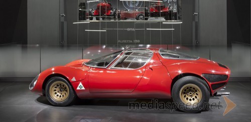 Alfa Romeo praznuje 50. rojstni dan legendarnega modela 33 Stradale