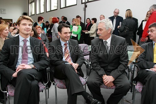 Wilfried Weitgasser, Danilo Ferjančič, direktorja Porsche Slovenija in ...