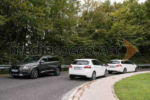 Peugeot 5008 in Peugeot 308, slovenska predstavitev