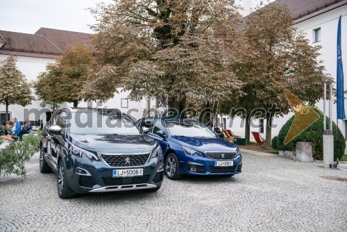 Peugeot 5008 in Peugeot 308, slovenska predstavitev