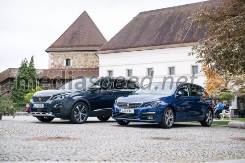 Peugeot 5008 in Peugeot 308, slovenska predstavitev