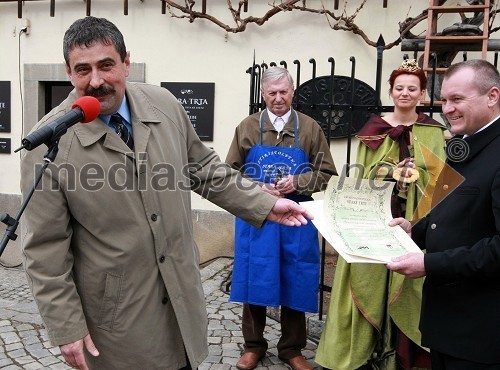 Branko Tekmec, Zavarovalnica Maribor in Franc Kangler, župan Maribora