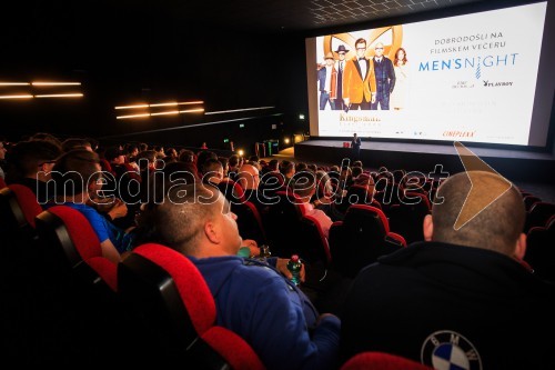 Men's Night s filmom Kingsman v Cineplexxu Kranj