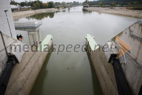 HE Brežice z akumulacijskim bazenom