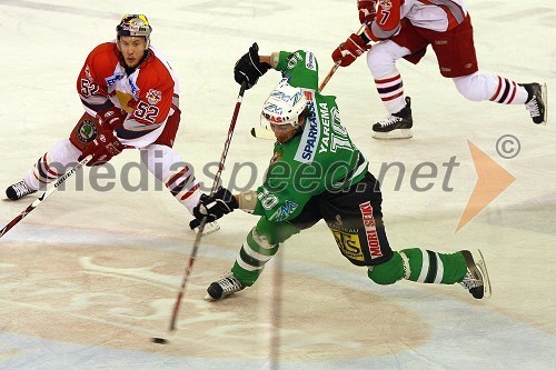 Četrta finalna tekma Lige Ebel: HDD ZM Olimpija - Red Bull Salzburg