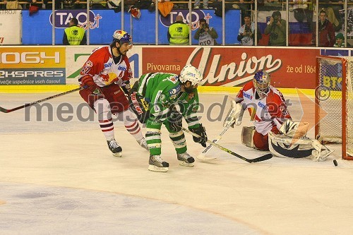 Četrta finalna tekma Lige Ebel: HDD ZM Olimpija - Red Bulls Salzburg