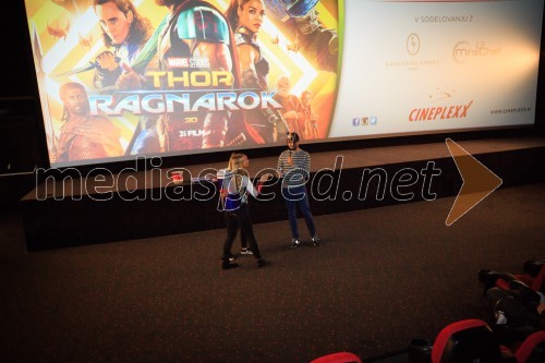Premiera Thor: Ragnarok v Cineplexxu Kranj