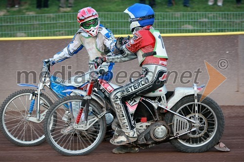 Matej Žagar in Jernej Kolenko (oba AMTK Ljubljana)