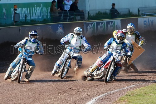 Jurica Pavlic (SK Unia Goričan), Matej Žagar (AMTK Ljubljana), Izak Šantej (AMD Krško), Ivan Vargek (SK Unia Goričan)