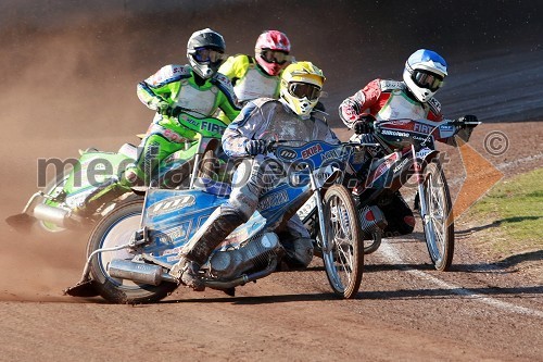 Maks Gregorič (AMTK Ljubljana), Nikola Martinec (SK Prelog), Matej Žagar in Jernej Kolenko (oba AMTK Ljubljana)