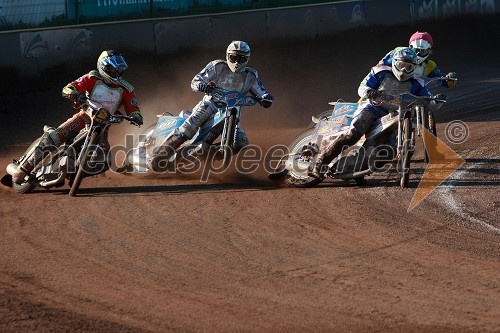 Denis Štojs (ST Lendava), Matej Žagar (AMTK Ljubljana), Matija Duh (AMD Krško), Matic Voldrih (AMTK Ljubljana)