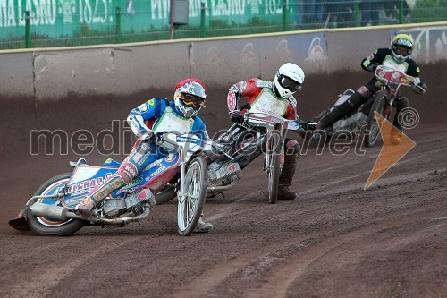 Izak Šantej (AMD Krško), Jernej Kolenko (AMTK Ljubljana), Manuel Hauzinger (Avstrija)