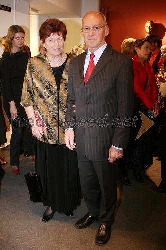 Zdenka Cerar, nekdanja pravosodna ministrica in generalna tožilka in njen mož Miro Cerar, nekdanji gimnastičar in predsednik Olimpijske akademije ter ambasador za fair play