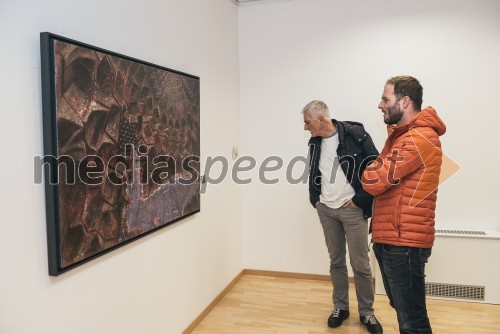 Odprtje razstave Aleksija Kobala v AS Galeriji