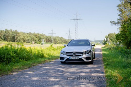 Mercedes-Benz E 220d T, mediaspeed test