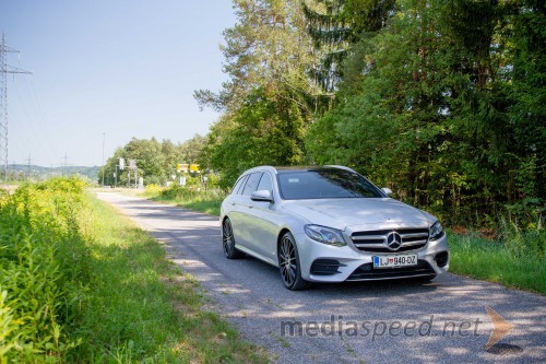 Mercedes-Benz E 220d T, mediaspeed test