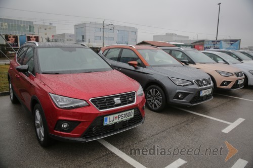 Seat Arona, slovenska predstavitev