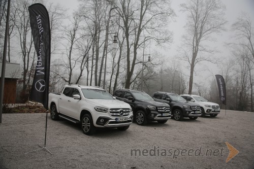 Mercedes-Benz razred X, slovenska predstavitev