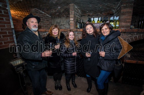 Obisk nagrajencev Slovenskih novic pri PUBEC vinarjih Leber, Hafner in Cvitanič