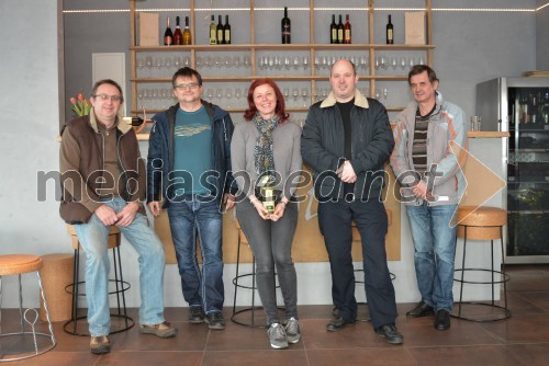 Obisk nagrajencev Slovenskih novic pri PUBEC vinarjih Doppler, Puklavec Family Wines in Pungračič