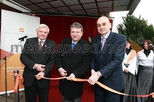 Otvoritev poslovne enote Deželne banke Slovenije v Novi Gorici