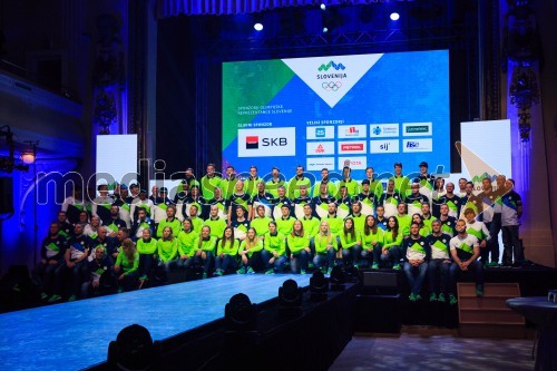 Predstavitev slovenske olimpijske reprezentance - Pjongčang 2018