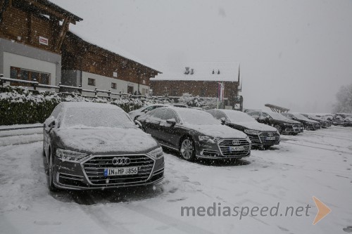 Audi A8, slovenska predstavitev