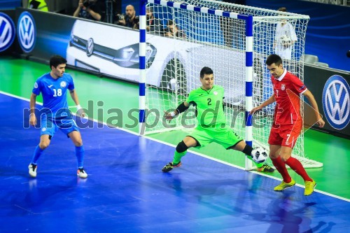 Futsal EURO 2018, Rusija - Slovenija