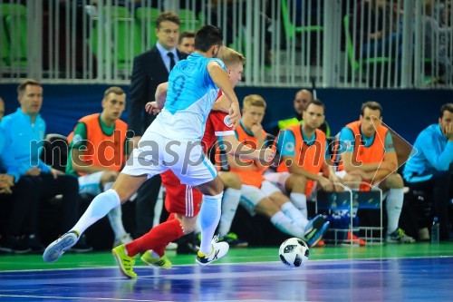 Futsal EURO 2018, Rusija - Slovenija