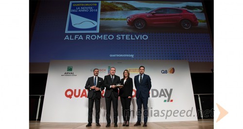 Alfa Romeo Stelvio je Novi avto leta 2018