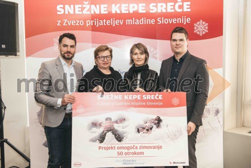 Novinarska konferenca ob zaključku projekta Snežne kepe sreče