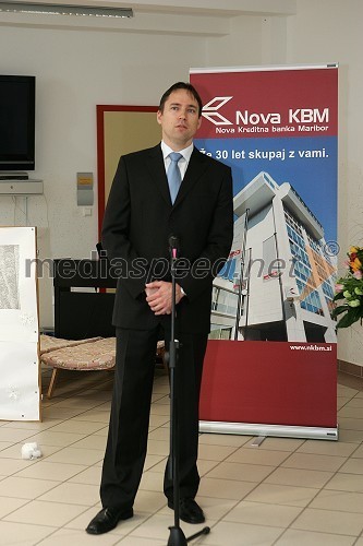 Simon Hvalec, izvršilni direktor uprave Nove KBM