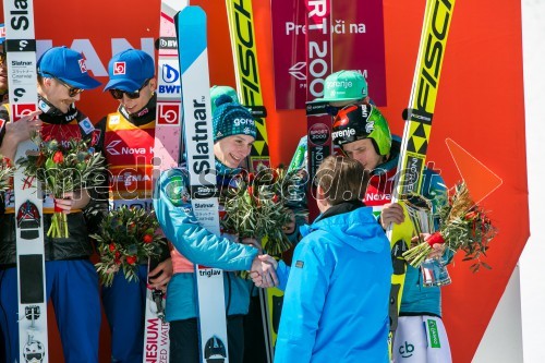 Planica 2018, sobota, ekipna tekma