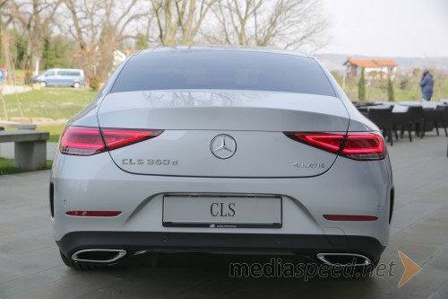 Mercedes CLS, slovenska predstavitev