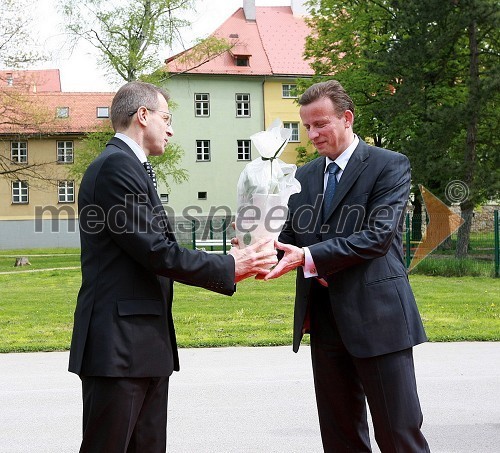 Matjaž Martinčič, direktor Sektorja investicij Petrol d.d. in Bojan Šrot, župan občine Celje