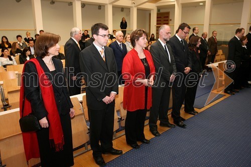 Promocija doktorjev znanosti Univerze v Mariboru, april 2008