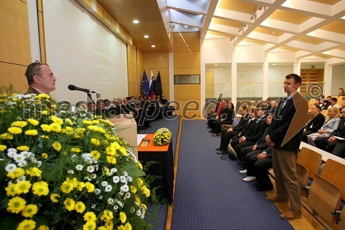 Prof. dr. Sergej Flere, Filozofska fakulteta UM in dr. Miran Lavrič