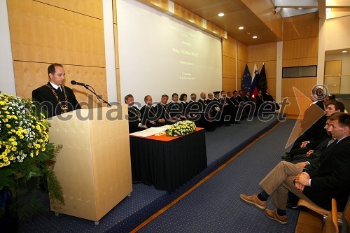 Prof. dr. Rajko Knez, dekan Pravne fakultete UM in dr. Suzana Kraljić