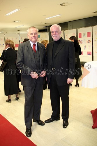 Kristijan Ukmar, ravnatelj SNG Opera in Balet Ljubljana in Marko Gorjanc, namestnik ravnatelja SNG Opera in balet Ljubljana