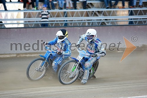 Andrej Kežman, SK Unia Goričan in Ladislav Vida, ST Lendava
