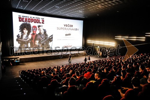 Premierna projekcija filma Deadpool 2 v Cineplexxu