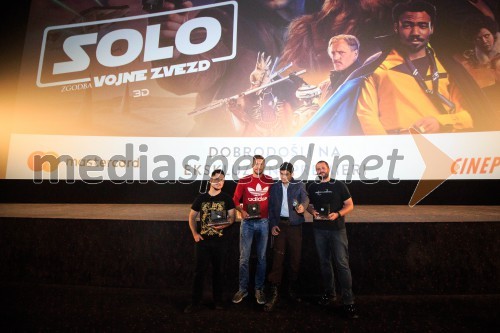 Ekskluzivna premiera Solo: Zgodba Vojne Zvezd v Cineplexxu Kranj