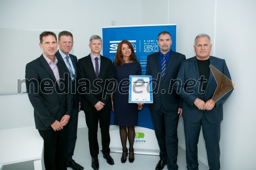 Pošta Slovenije prejela mednarodni certifikat ISO 50001:2011 za učinkovito upravljanje z energijo